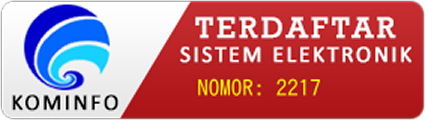 Terdaftar PSE Kominfo nomor 2217